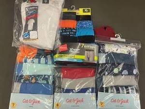 CT 5.   Boys underwear and T shirts
