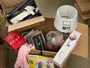 ID 3      Massive Target Grab Bag Box Clothes Toys