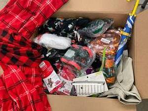 IL 2       Large box of Random Target Toys clothes etc