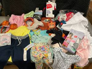 IN 3     Mostly Girls and Women Clothes box