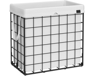 lot 304 image: SONGMICS Laundry Hamper, 29 Gal (22.8 x 13 x 22.8 Inches)