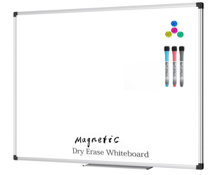 lot 315 image: Large Dry Erase Whiteboard 48 x 36 Inch