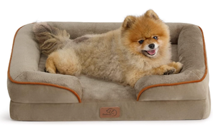 lot 320 image: Bedsure Small Orthopedic Dog Bed, Measures 24.0L x 18.0W x 6.0Th