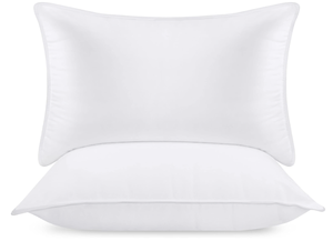 lot 329 image: Utopia Bedding Bed Pillows for Sleeping (White), King Size, Set of 2