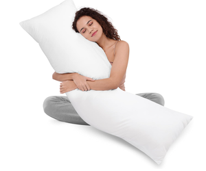 lot 425 image: Utopia Bedding Full Body Pillow for Adults (White, 20 x 54 Inch)