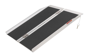lot 431 image: Non Skid Wheelchair Ramp, Anwenwen 3FT Threshold Ramp with Slip-Resistant Surface