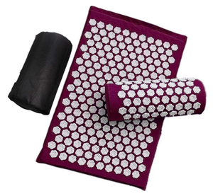 lot 442 image: Further Acupressure Mat Set Lotus