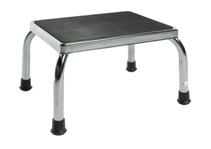 lot 444 image: PCP Foot Stool, Chrome