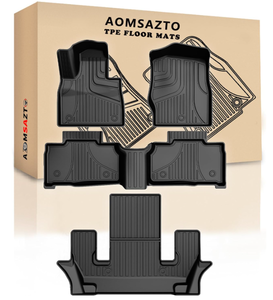lot 446 image: AOMSAZTO Floor Mats for Ford Explorer 2020-2024 6-Passenger