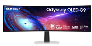 lot 1 image: SAMSUNG 49 Odyssey G93SC Series OLED Curved Gaming Monitor, 240Hz, 0.03ms, Dual QHD