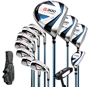 lot 8 image: PGM Mens Complete Golf Club Set of 12 with Bag. Right Hand
