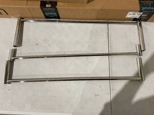 lot 462 image: SUS304 Stainless Steel Bathroom 3 Towel Bars