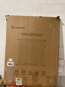 lot 495 image: COMOMY 36 Extra Tall Baby Gate for Stairs Doorways