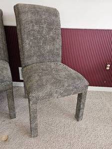 Stoneville Furniture Contemporary Grey Dining Chairs