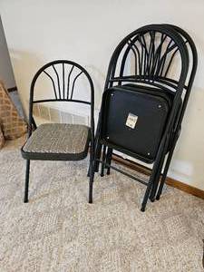 Samsonite Folding Chairs (Four)