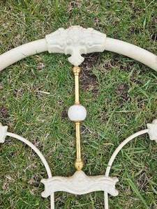 French Provincial Beaded Headboard