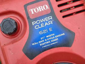Toro Power Clear  621E  21 Snowblower