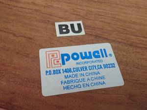 Powell  Contemporary  Wood   Metal  Sleigh  Bed  Set