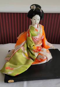 Japanese Seated Geisha Doll