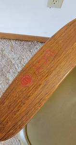 MCM Celery Green Arm Chair as