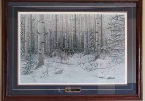 Signed and Numbered Framed Print by Mark Daehlin  Watched