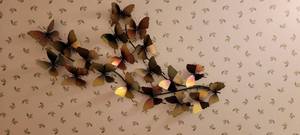 Metal Wall Art Butterflies in Flight