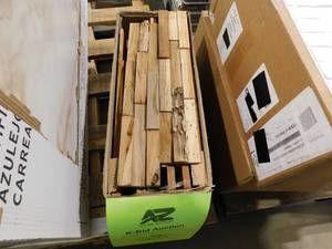 lot 28 image: UltraWood Teak Colorado Jointless Z-shape Interlocking (10-Pack)