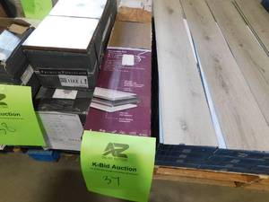 lot 37 image: Home Decorators Collection Perryridge Oak 12 mm T x 7.6 in. W Waterproof Laminate Wood Flooring (80 sqft)