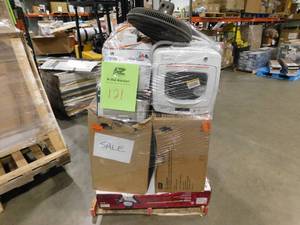lot 121 image: WHOLESALE PALLET LOT OF GENERAL MERCHANDISE