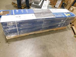 lot 130 image: Blue Ridge Hardwood Flooring Hickory Iron Gate 34 in. T x 3 in. W x Random Length Solid Hardwood Flooring (240 sqft)