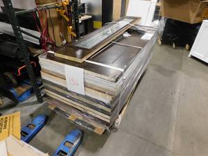 lot 156 image: WHOLESALE PALLET LOT OF DOOR SLABS