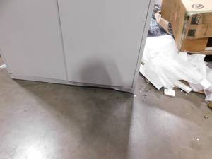 lot 180 image: 46 x 72 x 24 Metal 2 door cabinet.