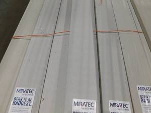 lot 86 image: MiraTEC 1 in. x 4 in. x 8 ft. Gray Composite Trim Lot 36