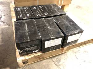 Pallet of MSI Alaska Grey Natural Stone Ledger Panels 6 inch X 6 inch  Customer Returns See Pictures