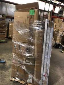 Lot of assorted furniture pieces some missing parts Customer Returns See Pictures
