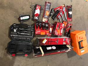 Lot of Assorted Hand Tools and Hardware Various Models and Conditions    Customer Returns See Pictures