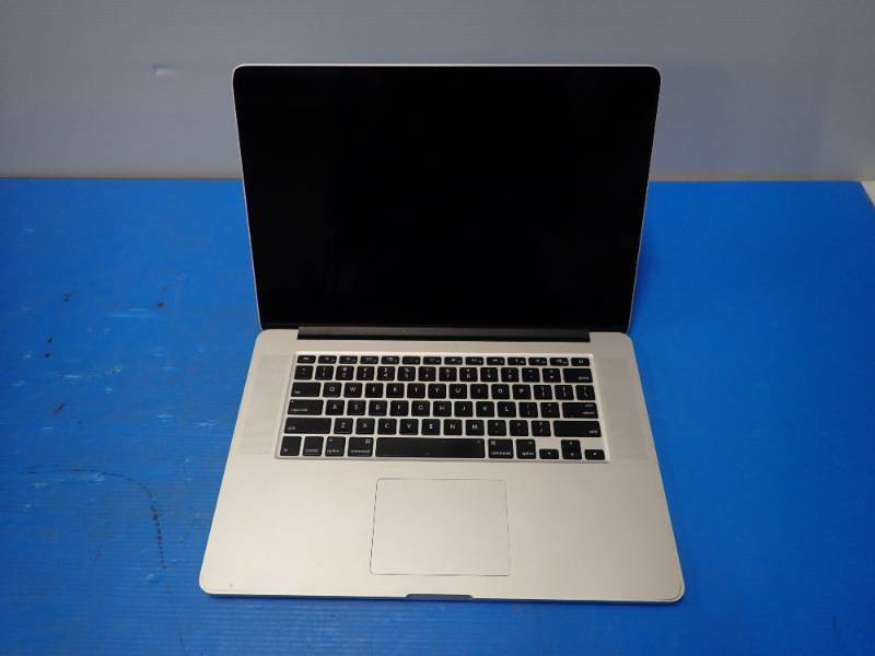 lot 81 image: Apple&nbspMacBookPro10,1 &nbspINTEL CORE I7-3820QM 2.7 Ghz  16GB DDR3L SDRAM  500GB SSD  15 screen with 2880 x 1800 Resolution  Includes IOS and power cable
