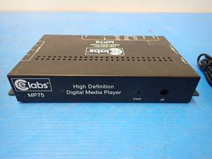 lot 2 image: CE Labs&nbspMP75 Digital Media Player  Includes power adapter 