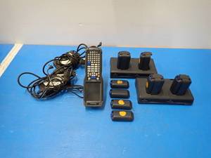 lot 5 image: Intermec&nbspCCAB11LP3600T1 Barcode Scanner with 2 Charging stations  2 power adapters included  12 Batteries Included 