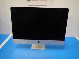 lot 14 image: Apple&nbspiMac13,2 A1419 MD096LLA AIO PC &nbspINTEL CORE I5-3470 3.2 Ghz  24GB DDR3L SDRAM  500GB HD  Includes IOS and power cable 