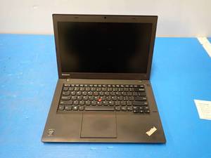 lot 67 image: Lenovo&nbspThinkPad T440 &nbspINTEL CORE I5-4300U 1.9 Ghz  4GB DDR3L SDRAM  480GB SSD  14 screen with 1600 x 900 Resolution  NO OS  No cables