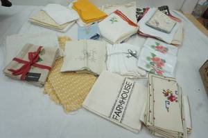 lot 168 image: Large Lot of Table Napkins