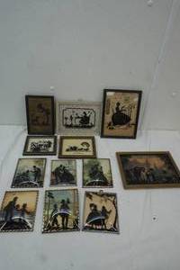 lot 69 image: Home Decor Variety of Small Vintage Pictures