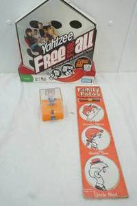 lot 99 image: Vintage Games,  Family Fotos Toy, Basket Ball & Yahtzee Free For All