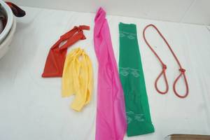 lot 100 image: Excersie Stretch Bands