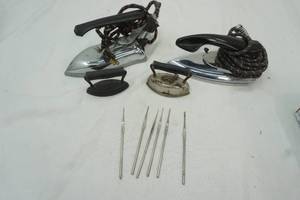 lot 120 image: Vintage Irons