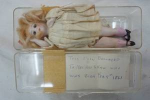 lot 137 image: 1861 Vintage Doll