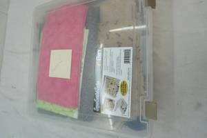 lot 164 image: Variety of Material (Width, Length unkown) & Storage container