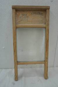 lot 211 image: Vintage Lingerie Washboard