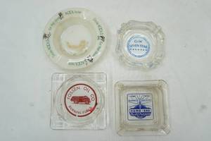 lot 274 image: Advertising Glass Ashtrays